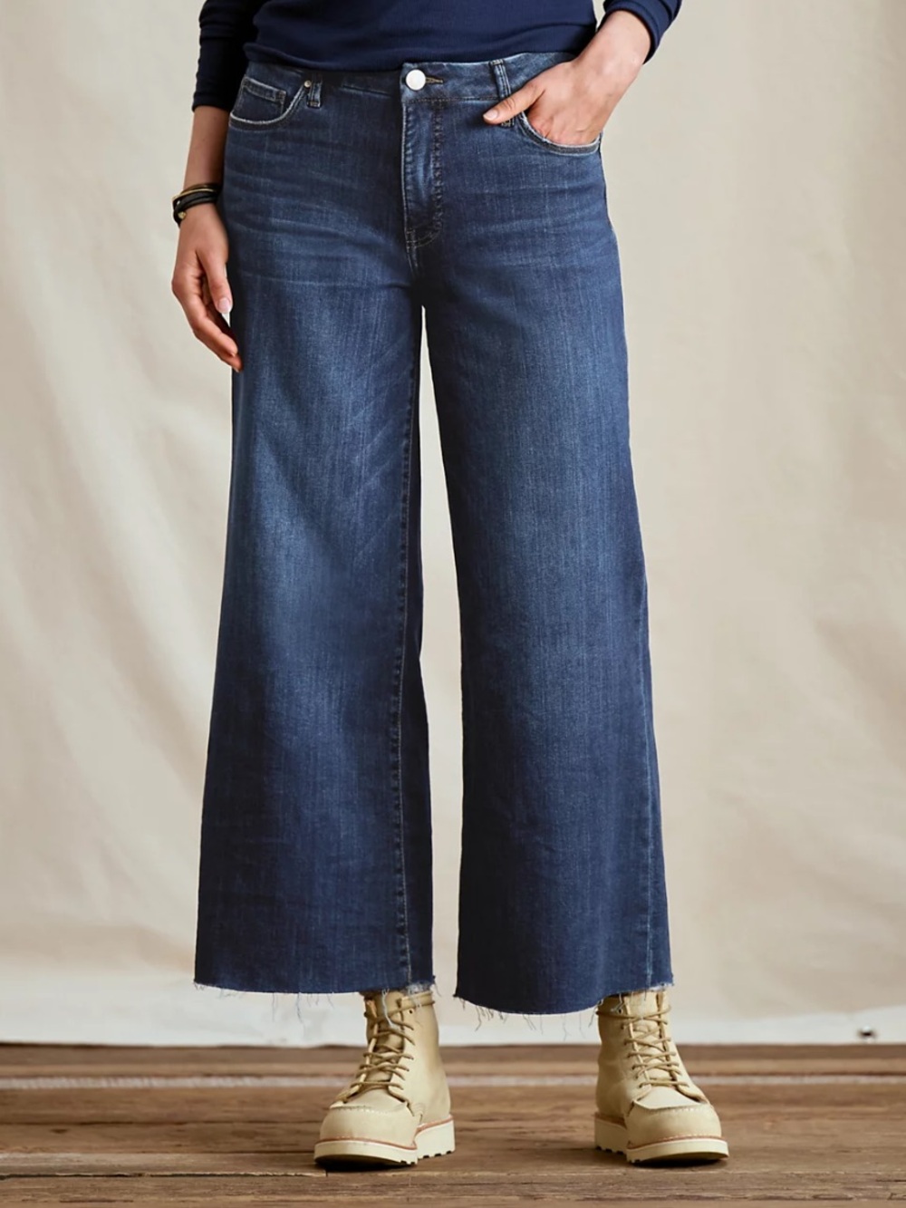 NWT Kut from the Kloth Meg High-Rise Wide-Leg Jeans size 6P